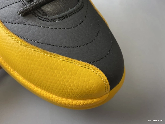 Chep Onekick Jordan University 130690-070 Retro 12 Black Air Gold 0819